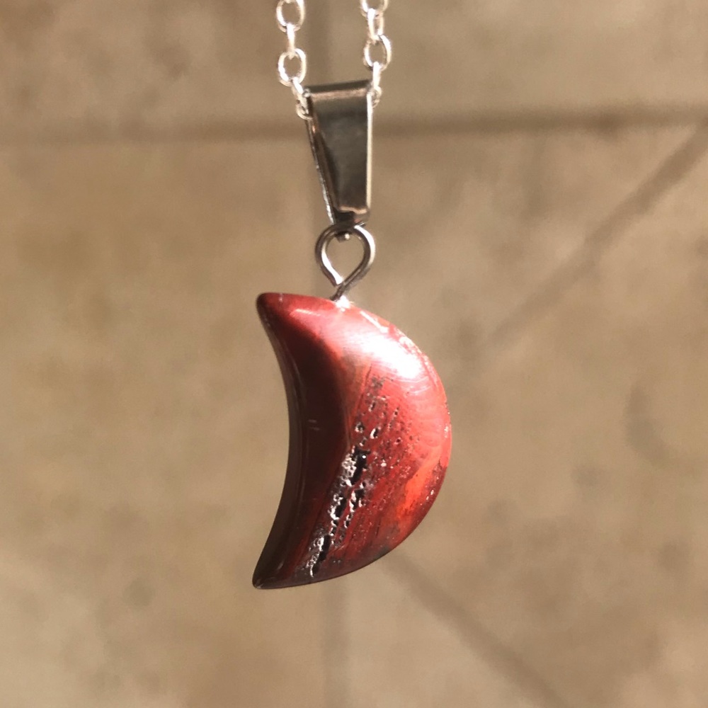 Fertility, Balance & Courage! Red Jasper Pendant